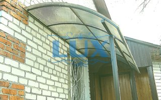 навесы над крыльцом фото № 16