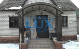 навесы над крыльцом фото № 19