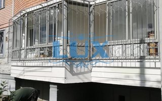 металлическая решетка на балкон